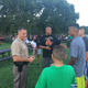 An officer talks to community members at a community cookout in Wichita, Kan., on July 19, 2016, that replaced a protest.
Wichita, Kan., Police Department via Facebook
